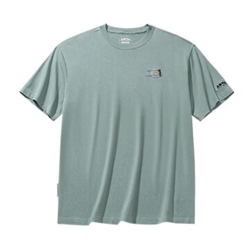 

ANTA Unisex Pure Cotton Skateboard Culture Short-Sleeve T-Shirt 170/M