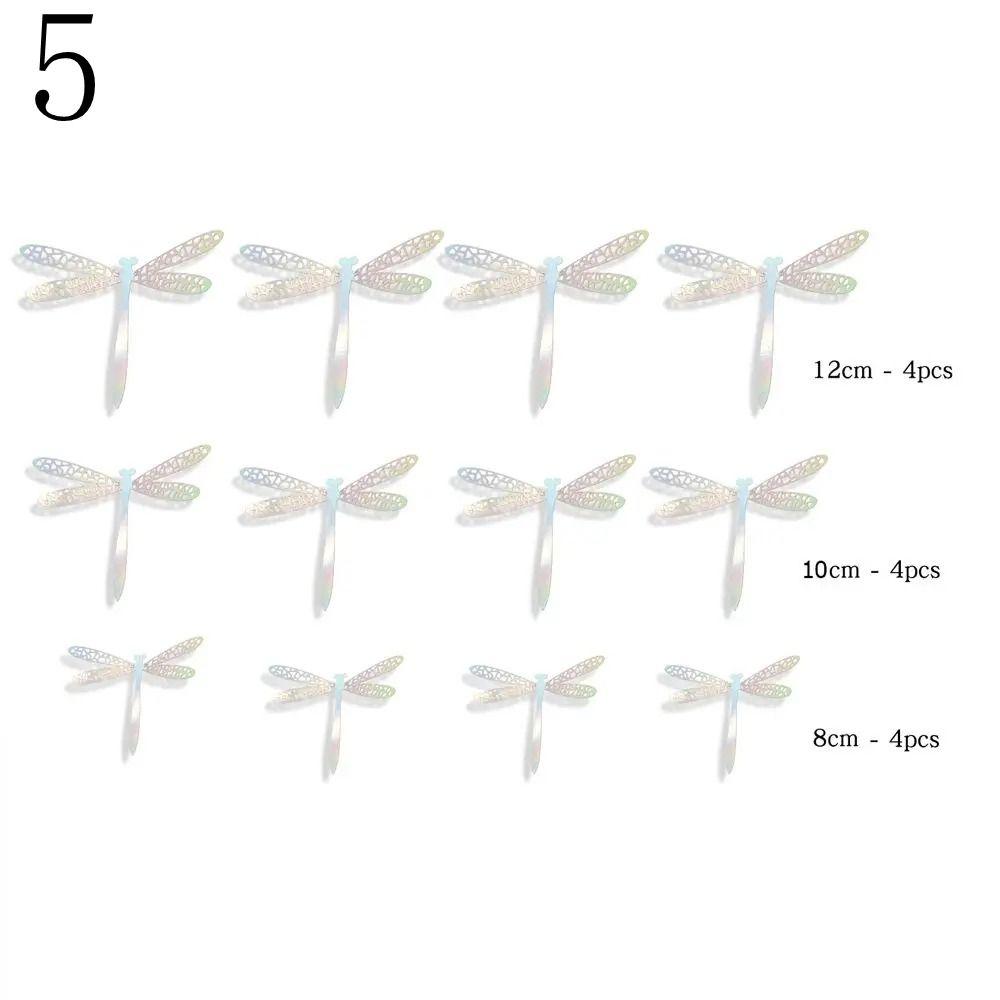 12PCS PVC Wall Decals 3D Wedding Party Decoration Dragonfly Wall Sticker  Birthday