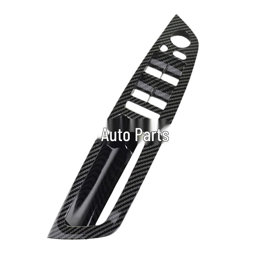 Kolfiber Inre Dörrhandtag Armstöd för BMW X5/X6 E70/E71/E72 (2007-2013)