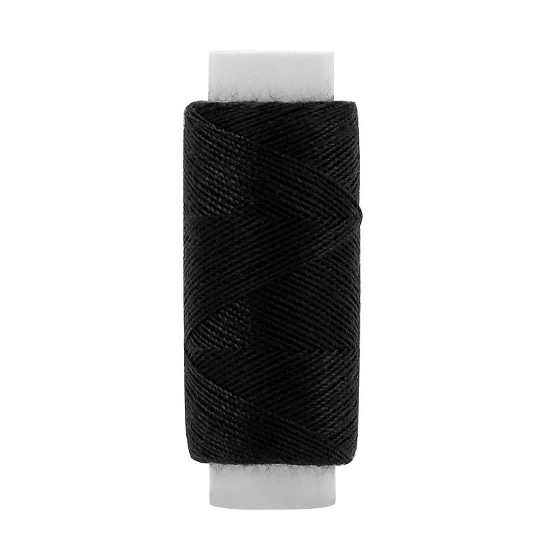 High-Quality Black & White Polyester Sewing Thread Rolls