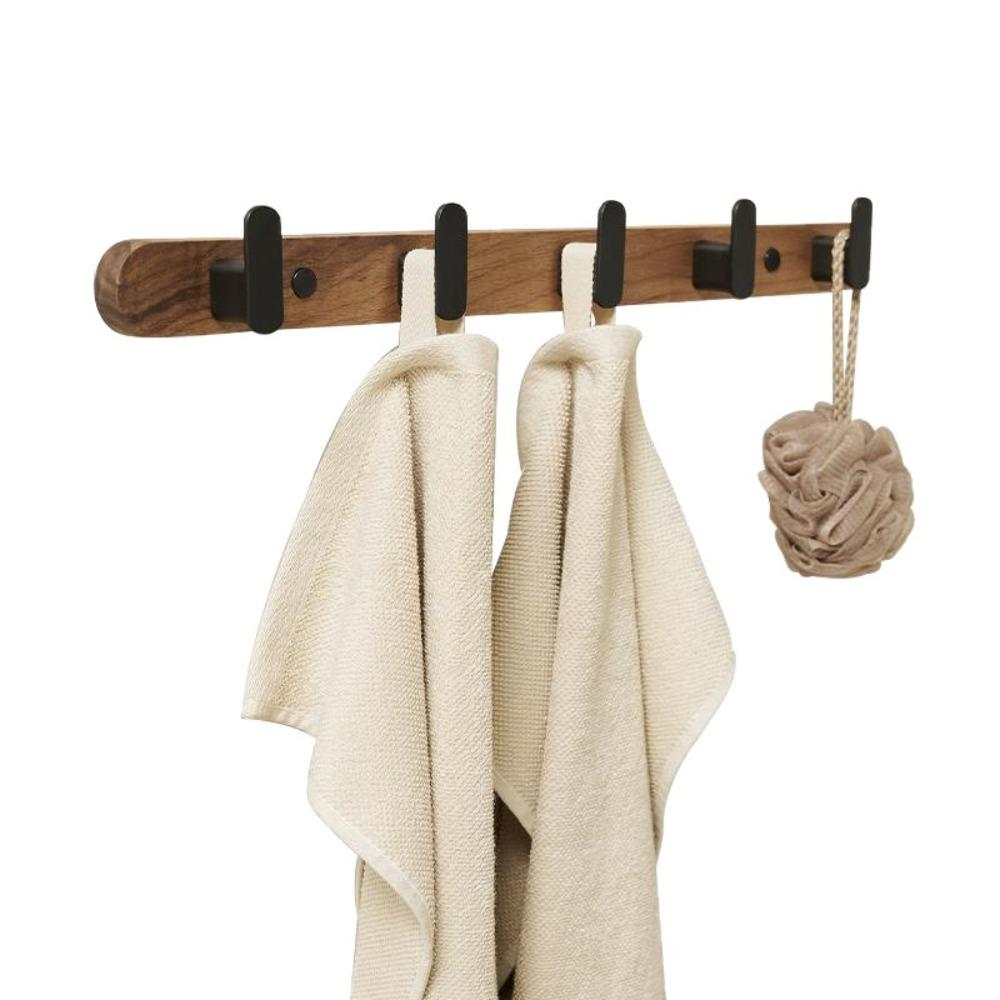 Multi-Purpose Wooden Hanger Hook Waterproof Wall Hook Modern Design Door Hooks  Bedroom