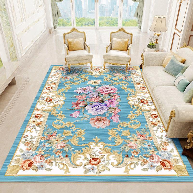 

Европейский большой ковер для гостиной, напольный коврик в комнате, декор, украшение, ковер, украшение для спальни, дом, большой размер 180x200 40x60cm 15.74x23.6in