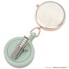 Orologio da tasca analogico da campo con orologio da infermiera retrattile Moomin, bobina verde da donna, luminoso, S, Snufkin, MOM020-3