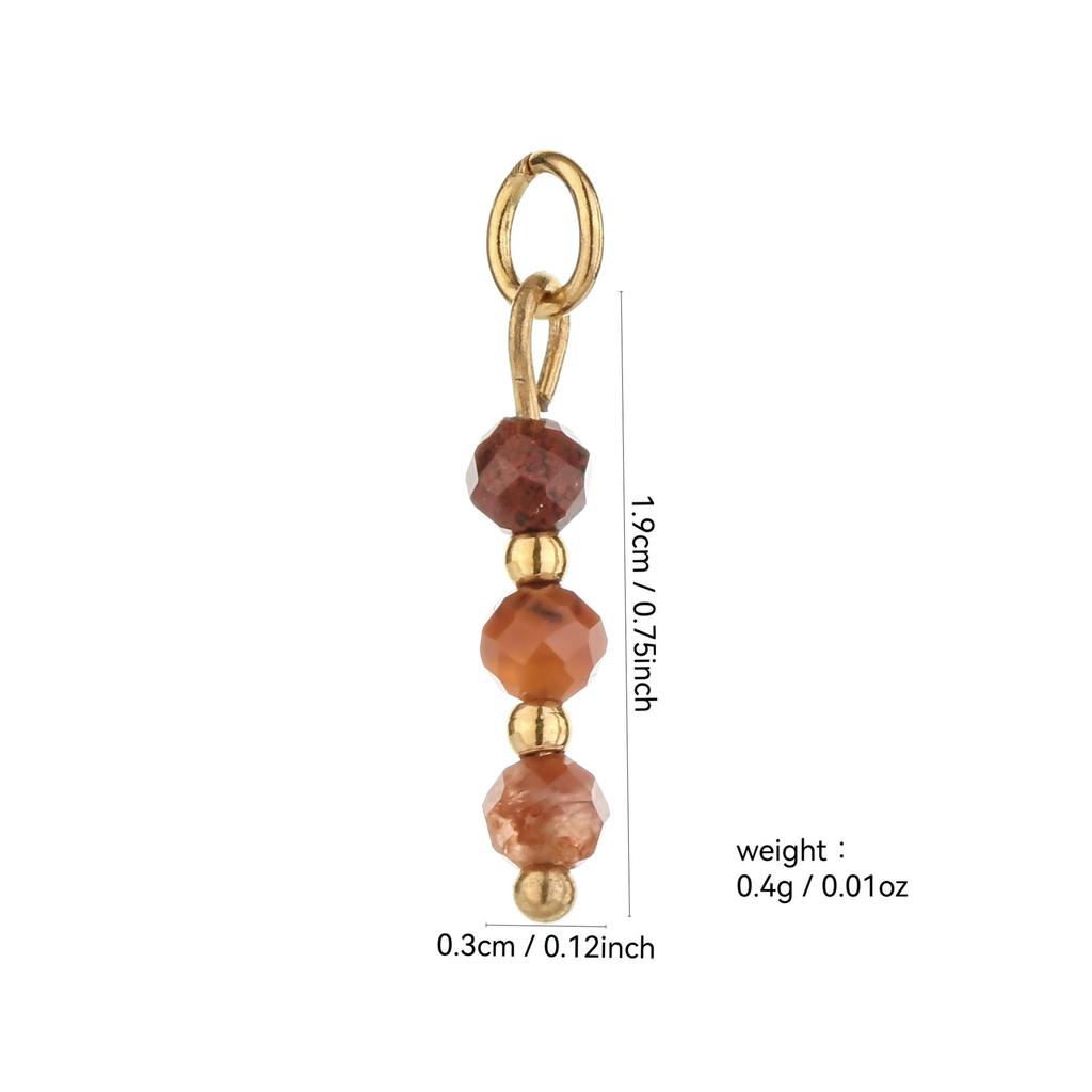 DIY Jewelry: Stainless Steel Rings, Natural Stone Crystal Necklace and Earring Pendants