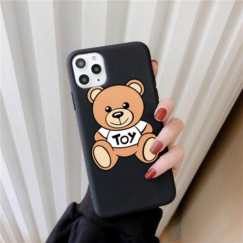 Cute Italy Bear Cover For Xiaomi Redmi Note 9 8 10 Pro 9s S 8T 7 5 6 9C Mi Poco X3 NFC F3 9T Pro 11 10 9 SE A3 10T Lite TPU Case
