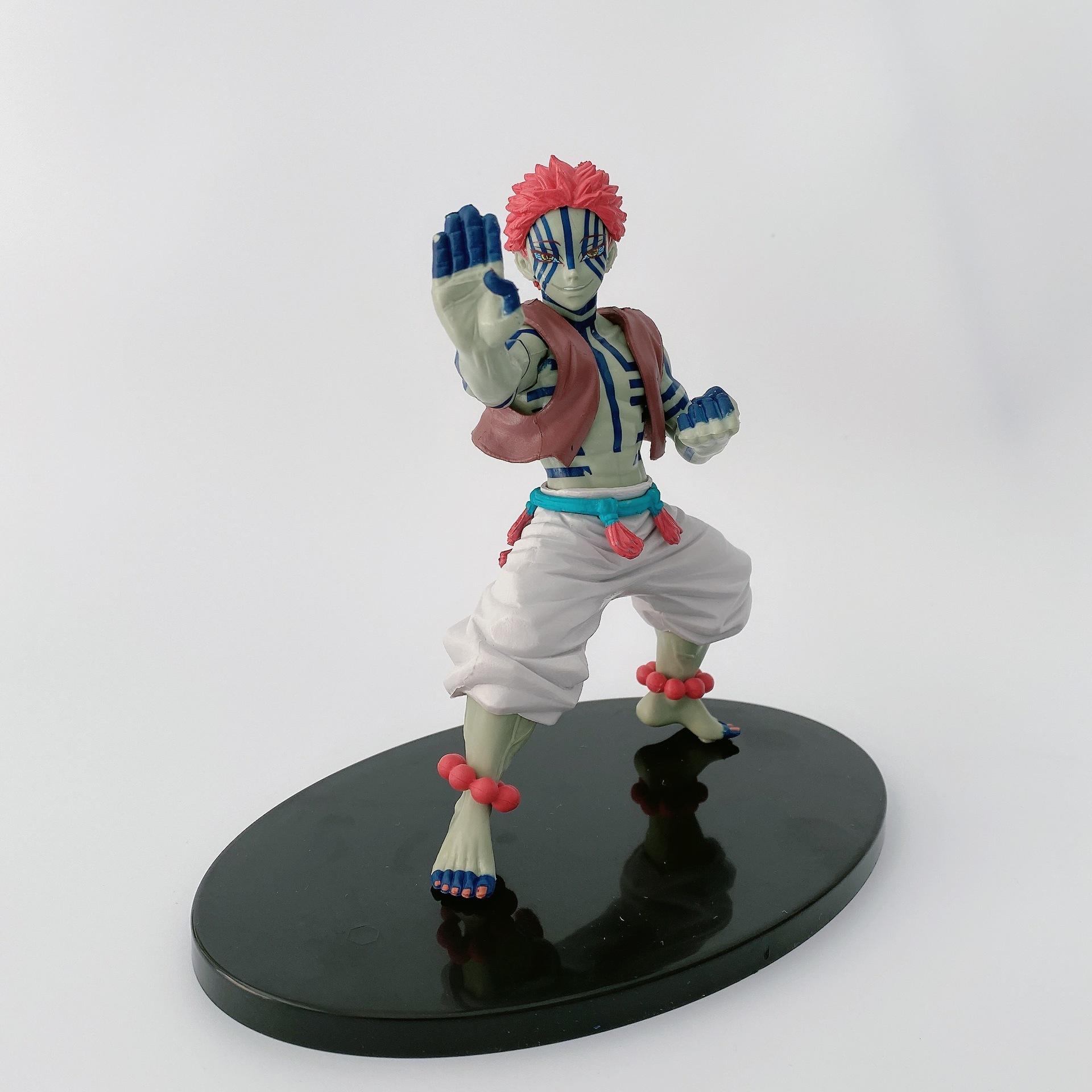 Anime Demon Slayer Battle Aka Figure Model Toys PVC Figurine Doll Desktop Ornaments Gifts