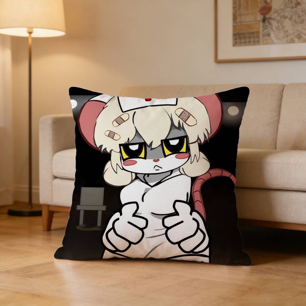 Terrible Mouse Lorna Pillow Case For Sofa Living Room Home Office Decor Protective Cover
