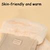 1 pair of comfortable multi-color tactile gloves - winter cold-proof, plush winter gloves, outdoor casual gloves