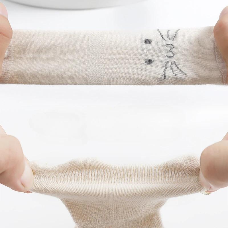 Roztomilé kojenecké miminko první ponožka na chodítko pro chlapce dívka kreslená zvířátka protiskluzová podlahová ponožka pro batole jarní podzimní měkké bavlněné ponožky