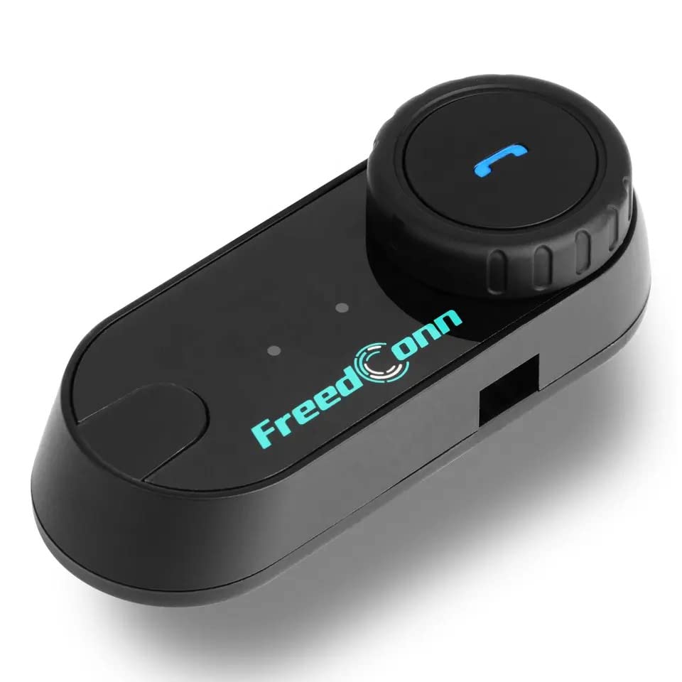 Freedconn TCOM-VB Motorcycle Incom, Music Sharing, Bluetooth 5.0, FM Radio, Supports Pairing with Other