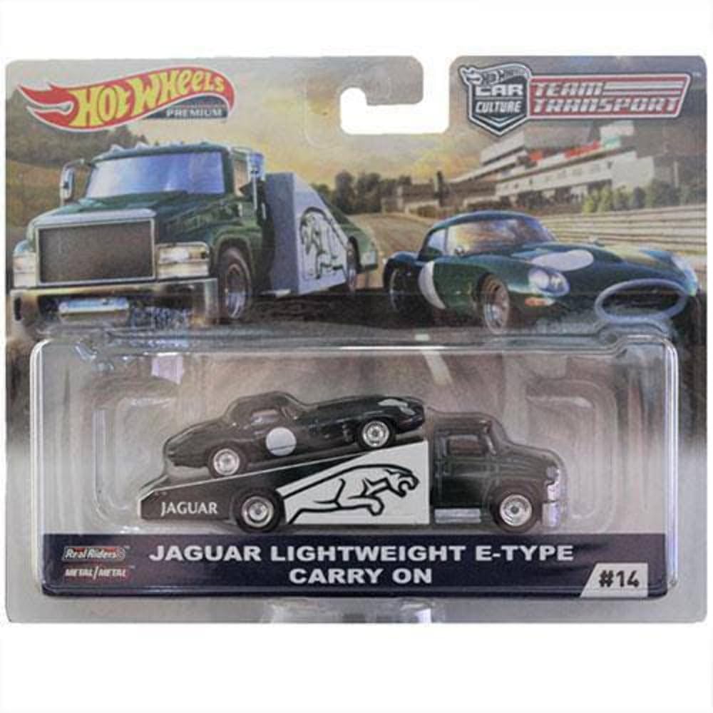 

Hot Wheels Jaguar Lightweight 1/64 E-Type Carry-On [FYT13] [TEAM TRANSPORT]