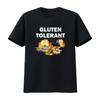 Gluten Tolerant T Shirt Humor Funny Meme Offensive Satire Military Food Explosion Design Vintage Top For Everyday Wear