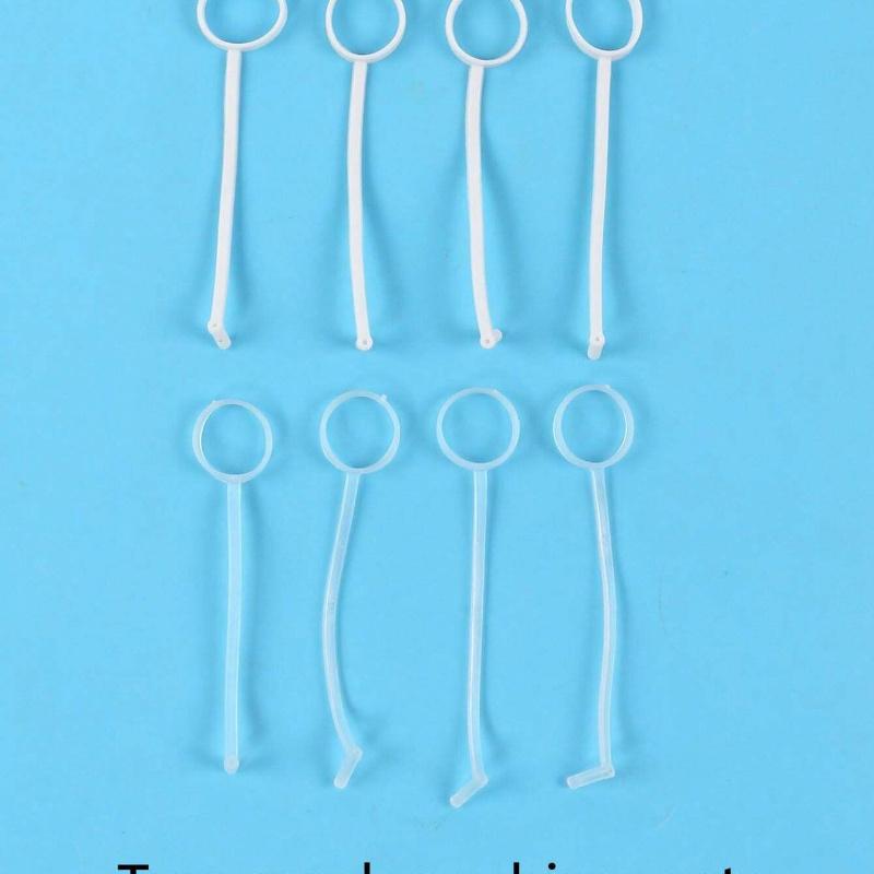 Precision Tip Applicator Bottle 10ml 4 Needle Tip Squeeze Bottles and 10 Tips for Acrylic Painting, DIY Quilling and Paper Craft