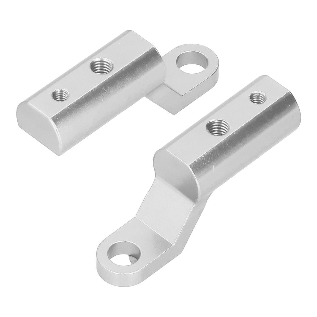 Motorcycle Rear View Mirror Bracket Extender Aluminium Alloy for Electric Mountain BikesSilver