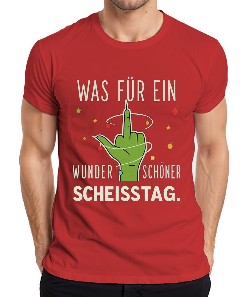 What A Gorgeous Shit Day Green Middle Finger Cheeky Unisexs TShirt
