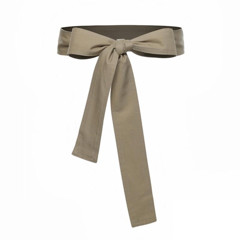 Ribbon Sash Waist Styling Belt Trench Coat Waist Belt All Matching Waist Sash