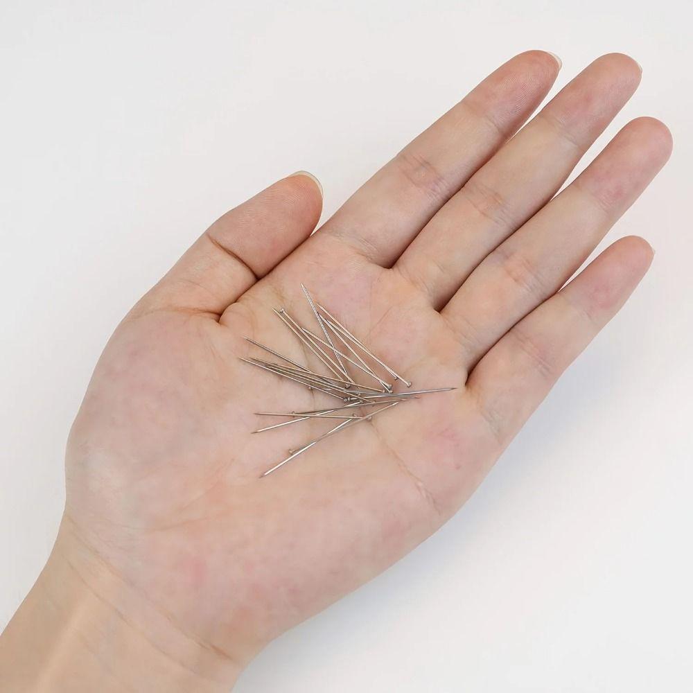 26mm Length Head Pins Positioning Dressmaker Pins Suture Pins Garment Fixing Needle Office
