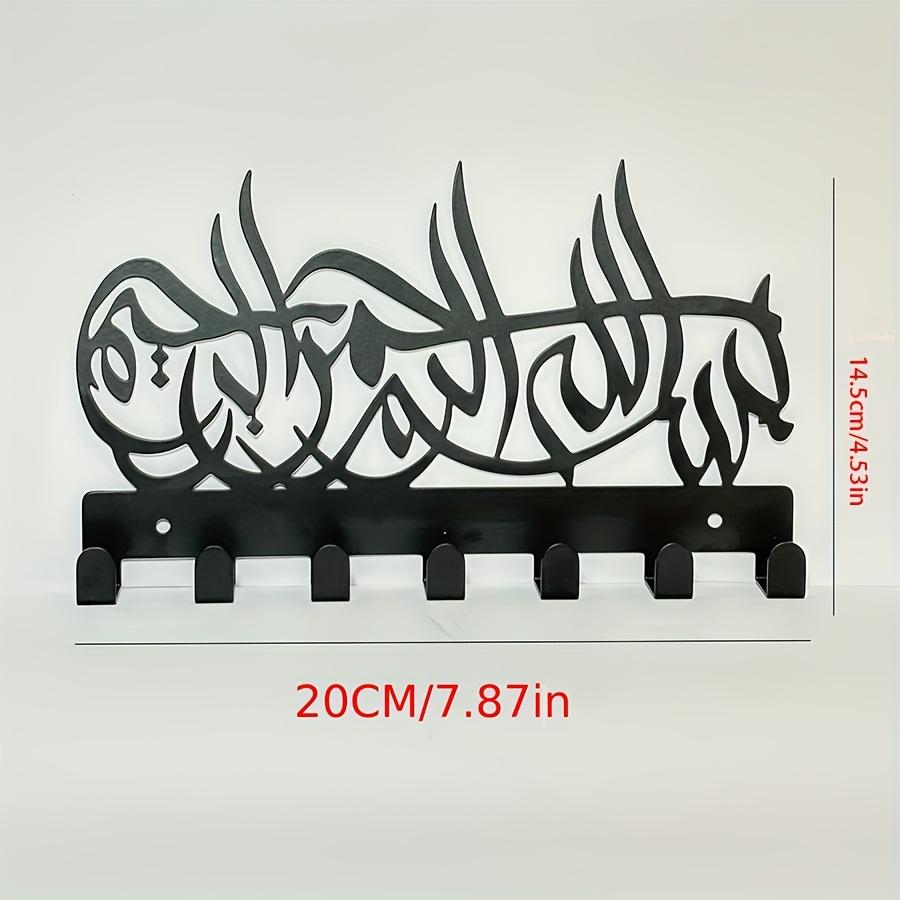 Stainless Steel Multi Hook Wall Mounted Coat Rack Bathroom Organizer