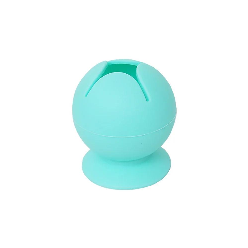 Desktop Garbage Collection Box Vinyl Weeding Scrap Collector with Suction Cup Silicone Storage Ball Waste Box DIY Craft Tool