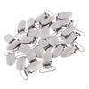 25 Clips Sujetadores para Chupetes con Forma de Pico de Pato