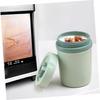 COHEALI Microwaveable Soup Cup with Lid, Portable Breakfast Cup, Food Container, Drink Container, Kids Lunch Container, Double-Walled Design, Heat Ins