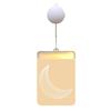 Battery Operated Decorative Light Acrylic Muslims Eid Mubarak Hanging Lamp for Tree and Eaves Decoration Party Supplies