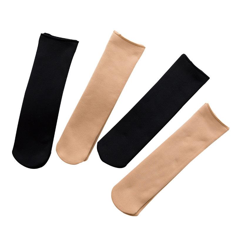 

Men s and women s autumn and winter non-fading fleece-lined thickened snow socks, casual home socks, floor socks, anti-pilling s One Size
