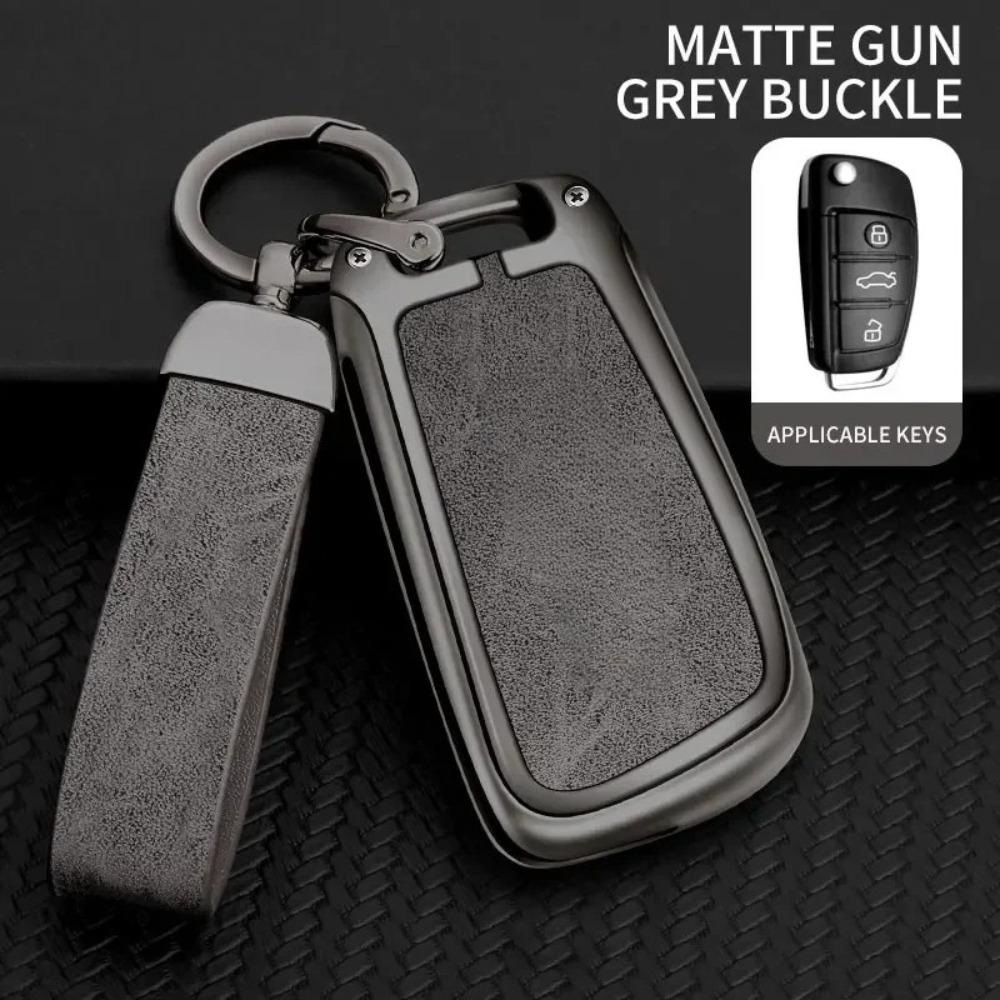 Zinklegierung Ist Geeignet für A3 2014 2015 2016 2017 Auto Schlüsselanhänger Auto Schlüssel Hochwertige Leder Schlüsselanhänger Zubehör