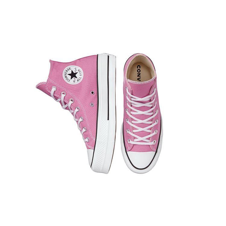 Converse  Chuck Taylor All Star Lift High Magic Flamingo Women Sneakers Pink Black 571631C