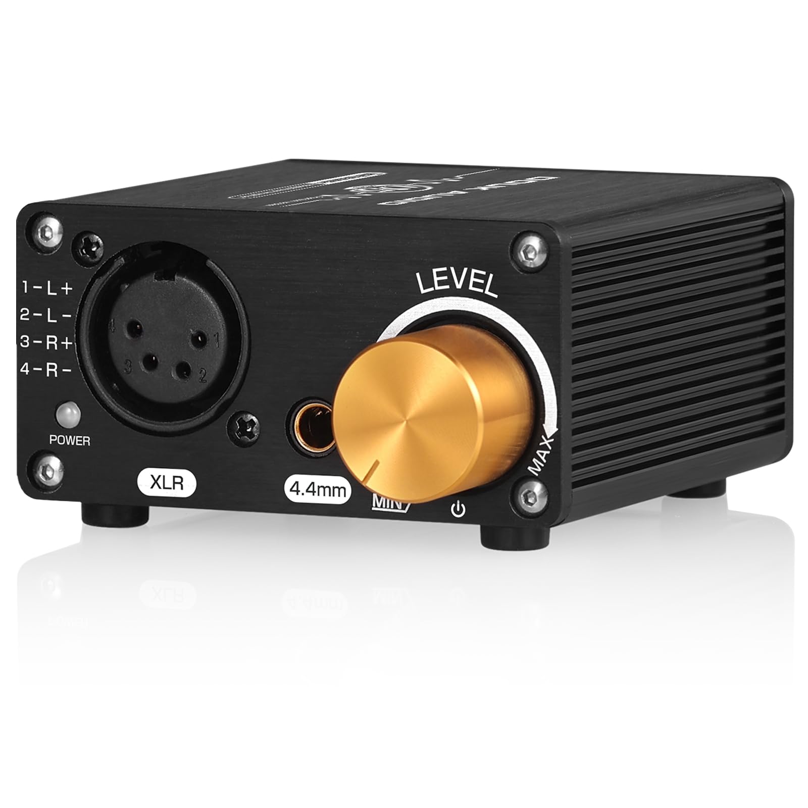 

Douk Audio U5 PRO Compact Fully Balanced Stereo Headphone Amplifier for XLR/4.4mm Headsets with OP42 and BUF634 Pluggable Op Amp Sockets