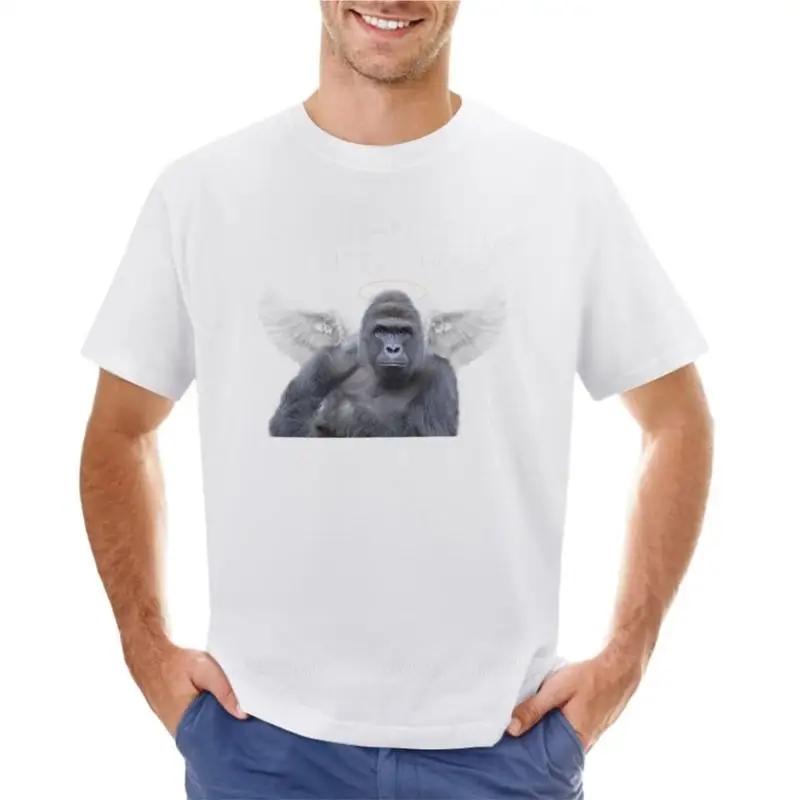 Cotton Men T-shirt Good-Night, Sweet Harambe T-Shirt Funny T Shirt Blank Tee Shirt Mens Workounew Black Tshirt for Boys