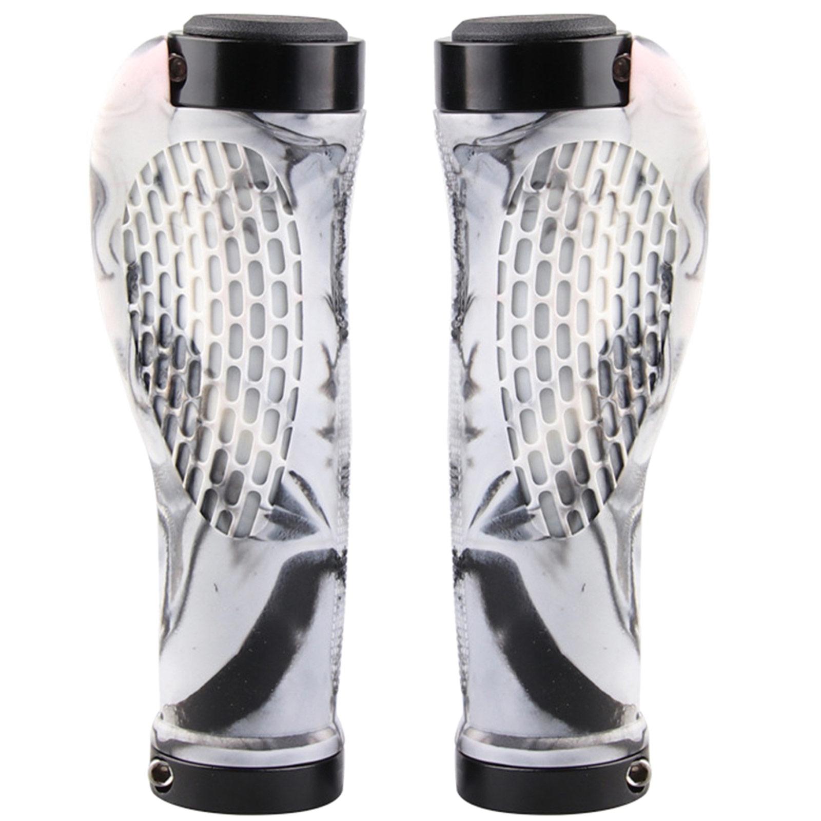 

Double Locks on Bicycles Handlebar Comfortable Nonslip Bilateral Locks Cycling Handle Grips Mountain Bike Handbar Grips 4