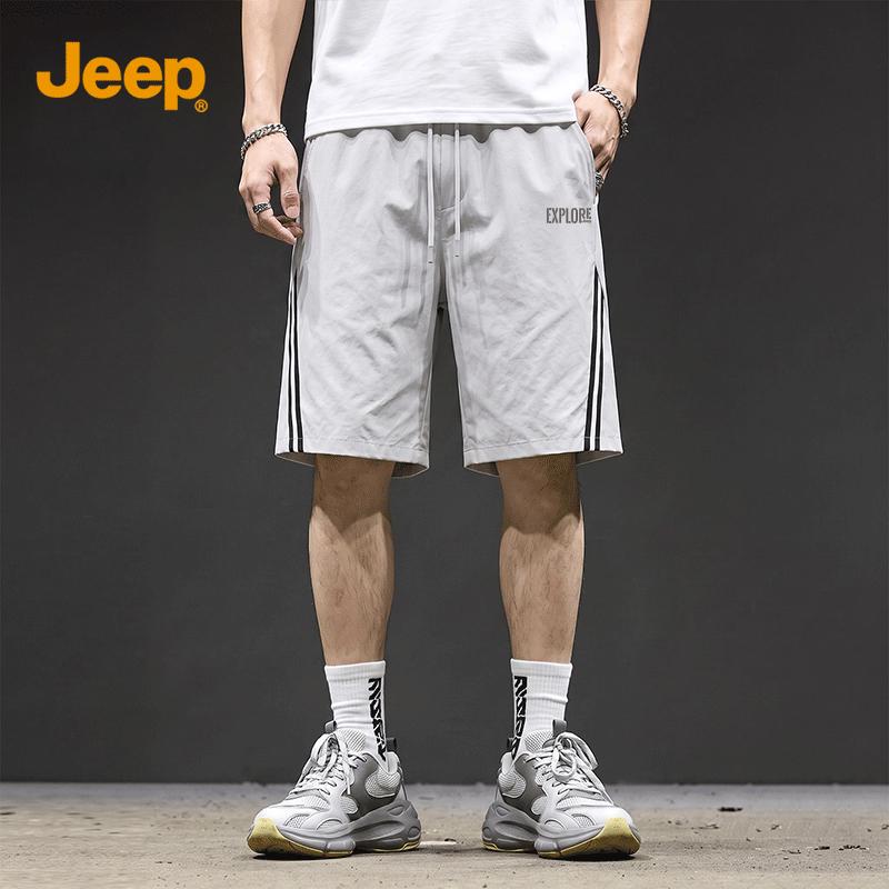 JEEP Men s Quick-Dry Breathable Sports Shorts XL