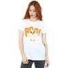 Star Wars Womens/Ladies The Last Jedi Halloween Ghost Porg Cotton Boyfriend T-Shirt