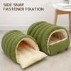 Plush Thickened Cat Bed Removable Washable Ultimates Warmth Comfort With Plush Thickening For Small Medium Pet