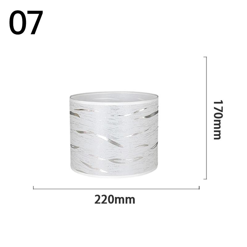 Living Room Lamp Shade BedroomFabric Lampshade Floor Lamp Chandelier E27 Tabletop Desktop Light Shade