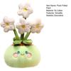 Cute Plush Vast Flower Bouquet Soft Skin-Friendly Plush Plant Doll Cute Healing Flower