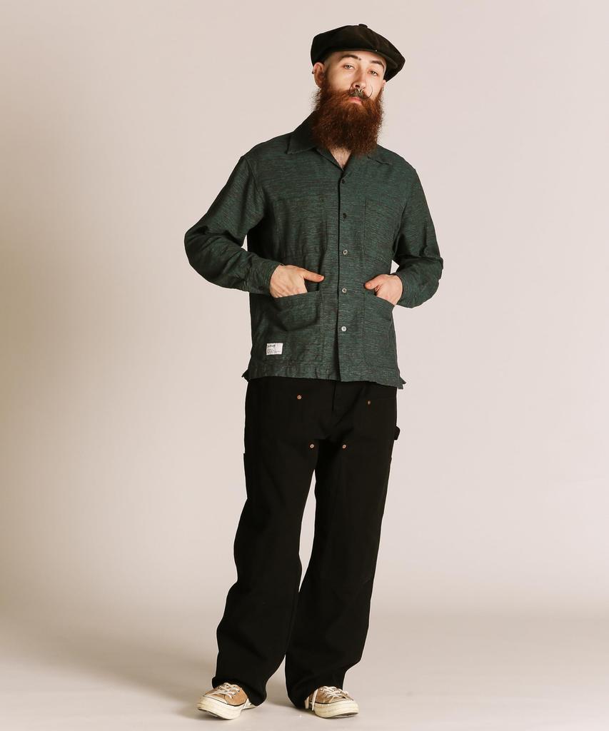 Schott GUATEMALA SHIRT, Men's XL (140), Green, 782-5220003