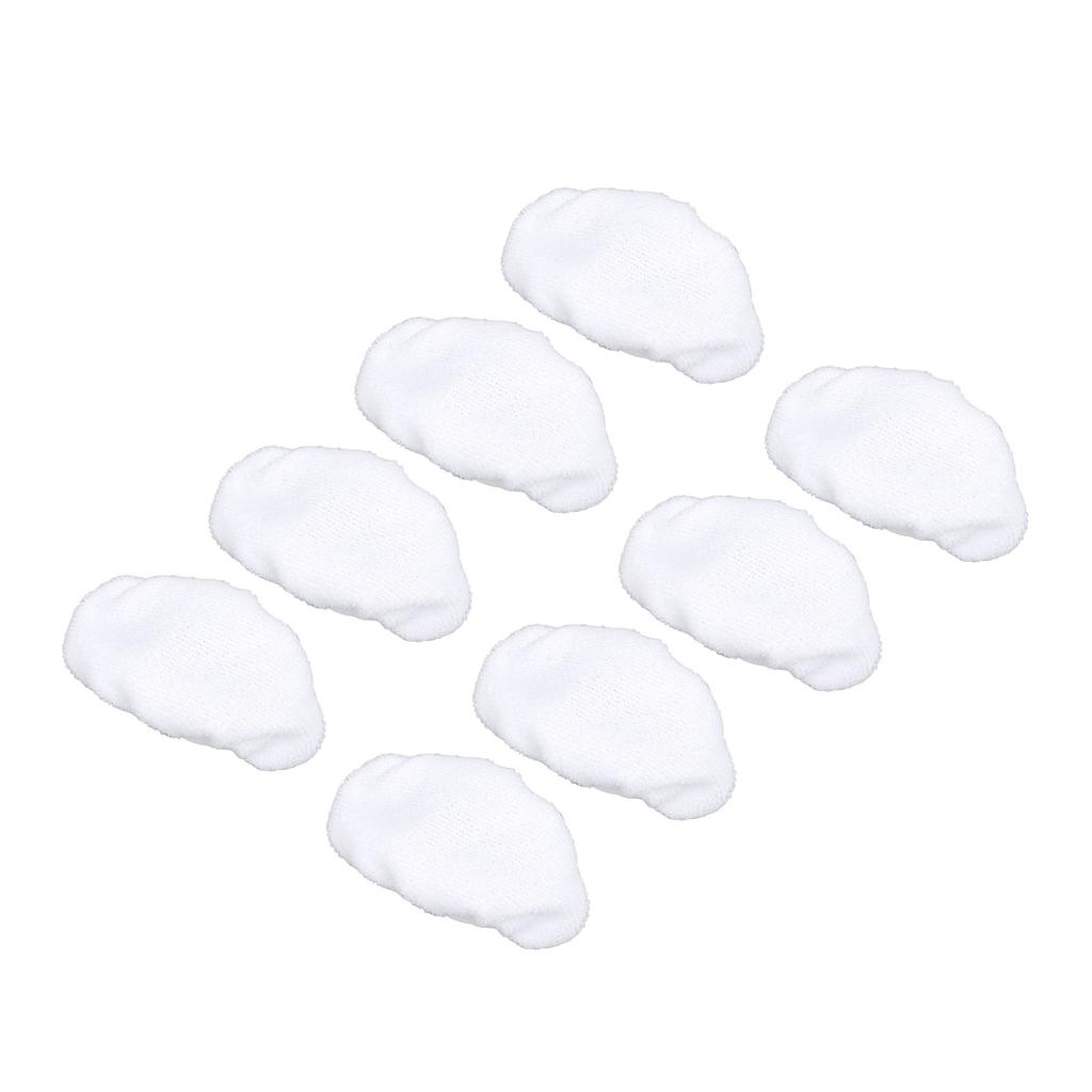 8 Pcs Steam Mop Pads for Handheld Steam Cleaner Reusable Universal Washable Microfiber Cloths