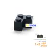 High-Quality 15Pcs Self-assembly High-Quality Building High-Quality Blocks High-Quality Thick High-Quality Figures Construction pieces 1+2