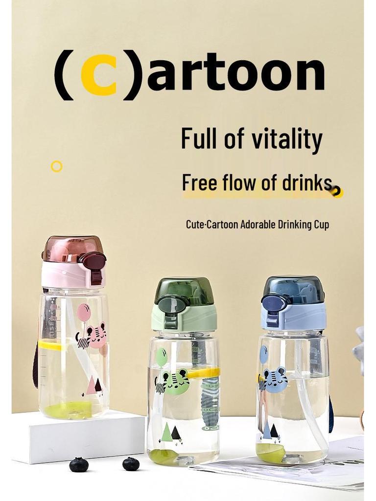 Premium Straw Cup: Durable, Drop-Proof, BPA-Free Water Bottle for Mothers, Babies, Students, and Outdoor Sports Enthusiasts