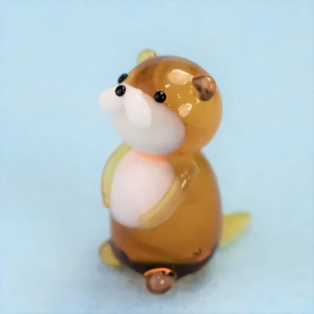 Forcart Cute Handmade Glass Otter