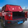 Car Rear Trunk Sunshade Mesh Sunscreen Cover for Jeep Wrangler JK 4-Door Version Exterior Accessories, UV Protection