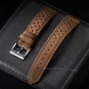 Echte Rindsleder-Uhrenarmbänder 18mm 20mm 22mm Vintage-Leder Smartwatch-Band Herren Damen Universelles Uhrenarmband Atmungsaktives Armband