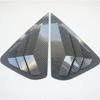 New 2pcs Racing Side Rear Quarter Window Louvers for Nissan Altima 2013-2018 (Carbon Fiber Style)