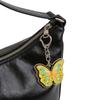 Plastic Butterfly Shaped Keychain Gift for Women Girl Keys Bags and Phones Charm Decorative Butterfly Key Rings