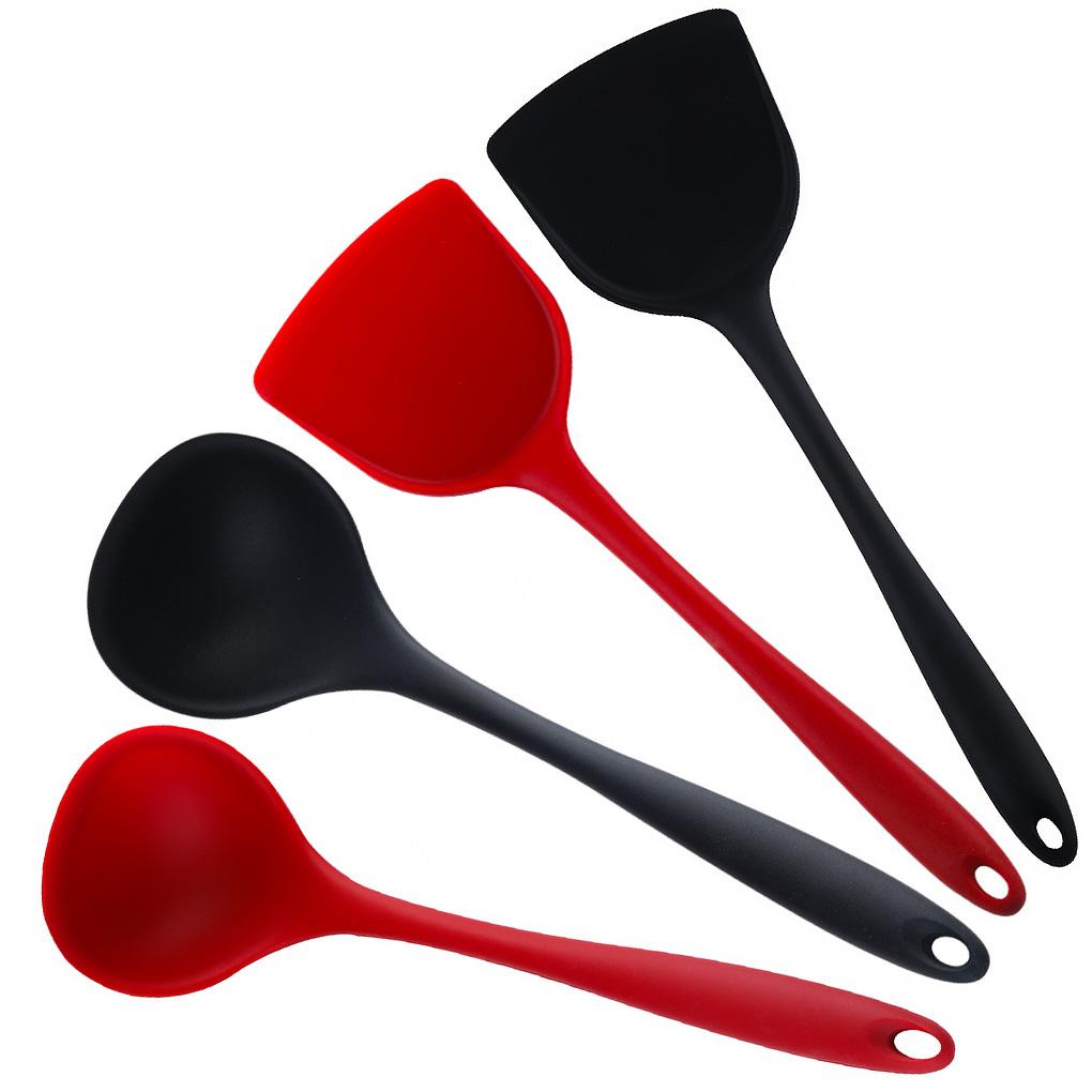 Non-Stick Pan Silicone Kitchenware Set Utensils Cooking Kitchenware Tools