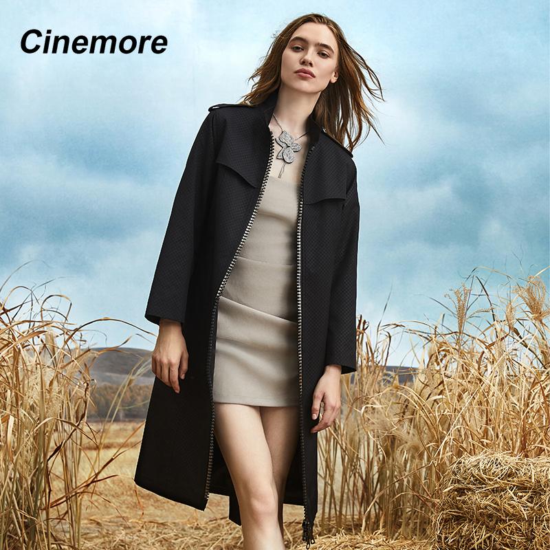 Trench Donna Elegante - Cappotto Doppio Petto Autunno/Inverno, Taglia M - Foto 4