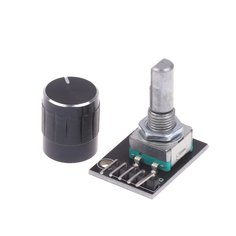 

Ky-040 360 Degree Rotary Encoder Module With Push Button 20 Pulse 5Vbrick Sensor Modules For Arduino Or Diy Electronics 1Set