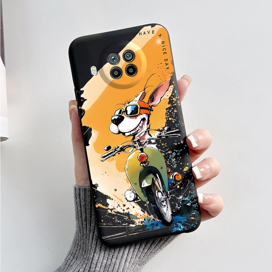For Xiaomi Mi 10T Lite Case Cute Cat Cartoon Bear Frog Soft Silicone Back Cover For Xiaomi Mi10T 10 T Lite 5G Bumper Phone Case